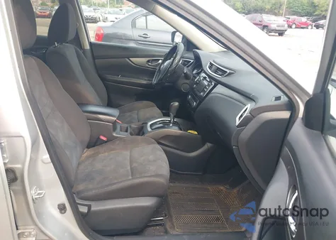 2016 Nissan Rogue Sv z USA, uszkodzony, nr VIN KNMAT2MVXGP615380